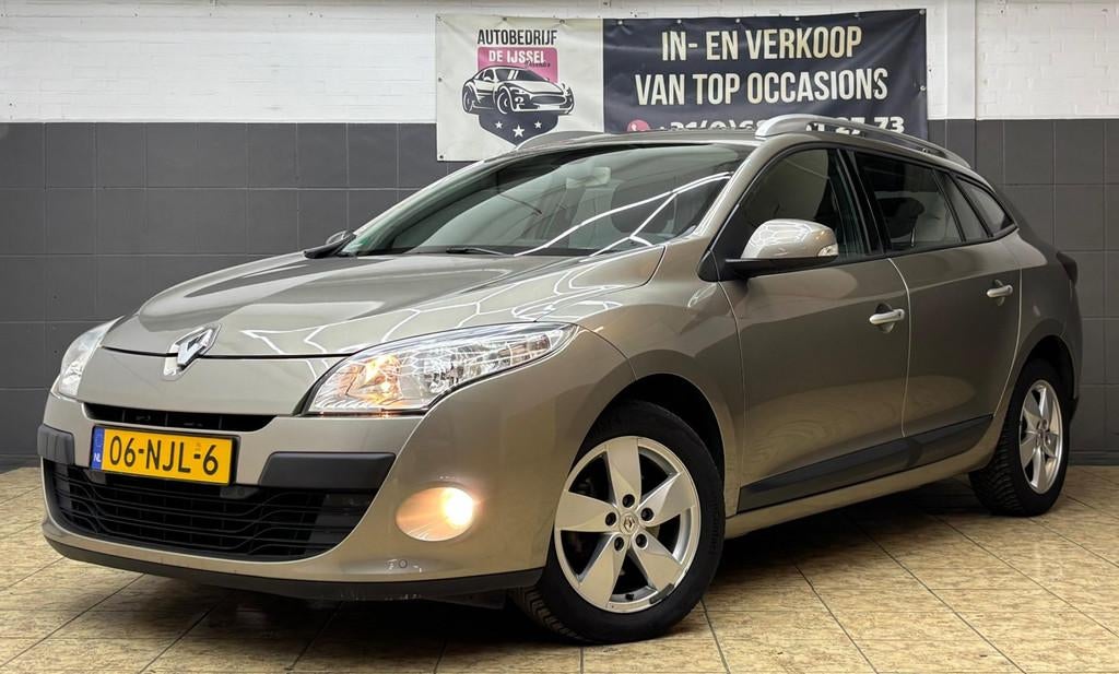 Renault Mégane Estate 2.0 Dynamique/AUTOMAAT/ 3DE EIGENNAR, Euro 5, Stof, Gebruikt, Zwart
