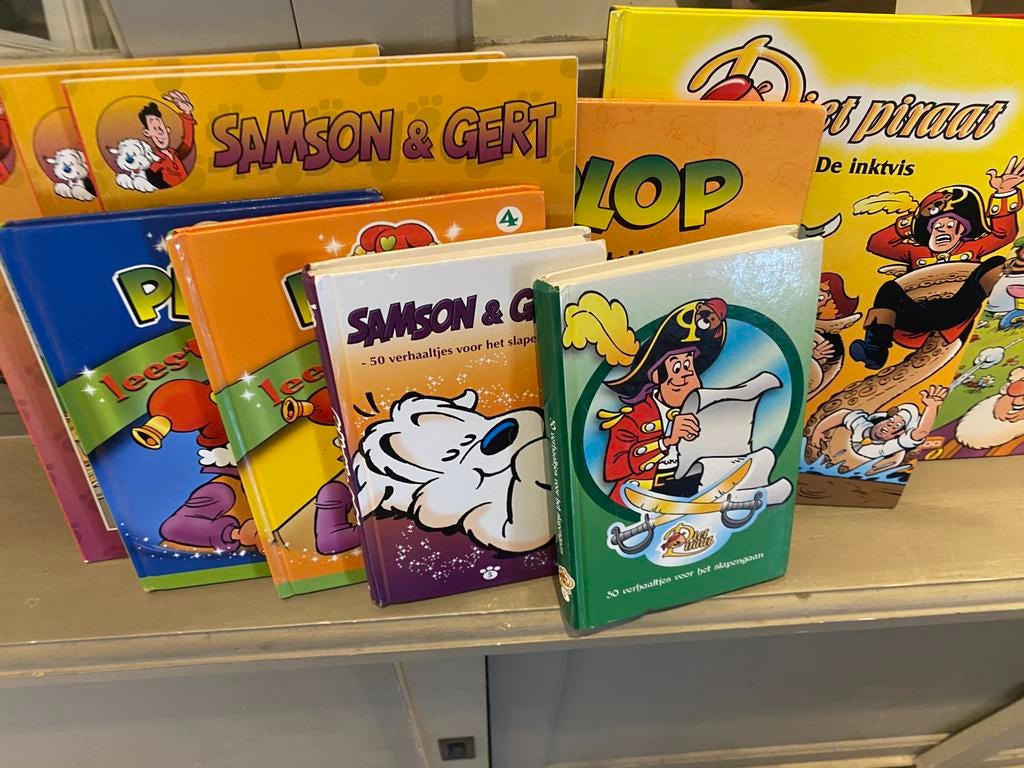 Plop piet piraat samson boeken, Ophalen of Verzenden, Zo goed als nieuw