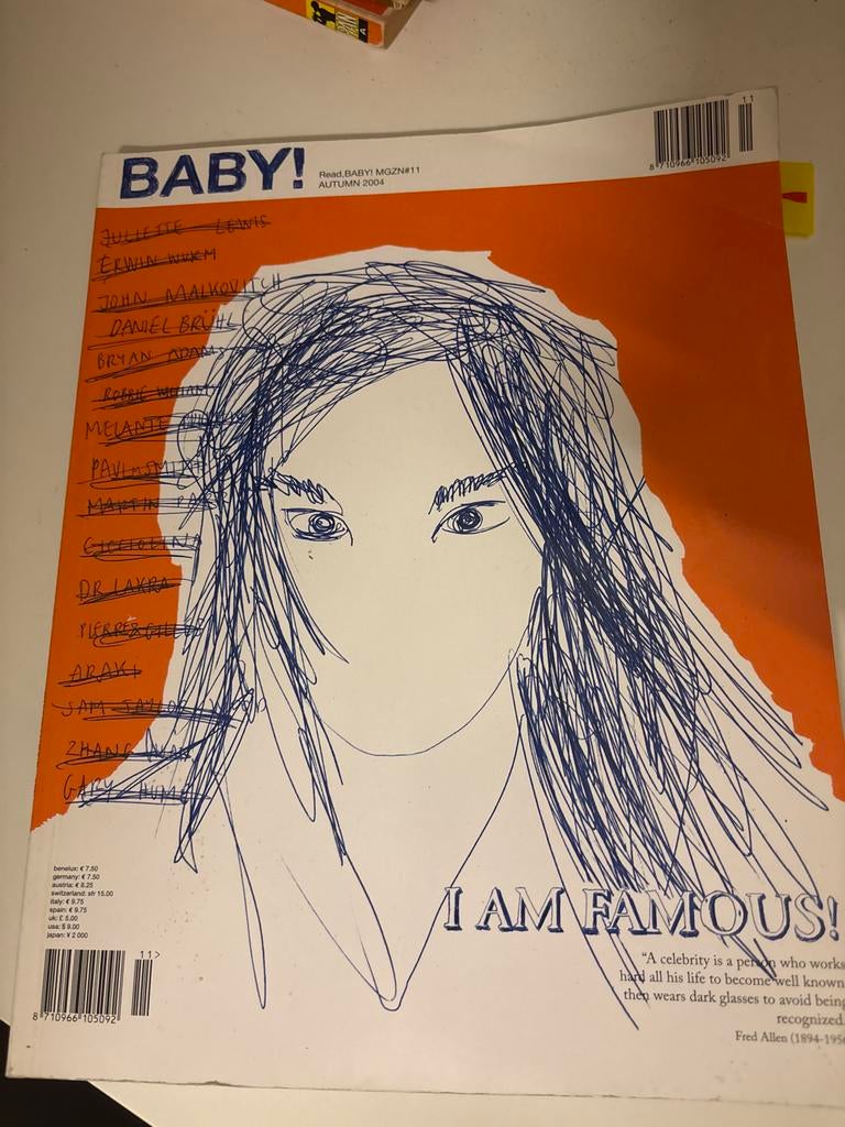 BABY! MGZN#11 - I AM FAMOUS! (Autumn 2004) - Goede staat, Boeken, Ophalen of Verzenden, Gelezen, Glossy