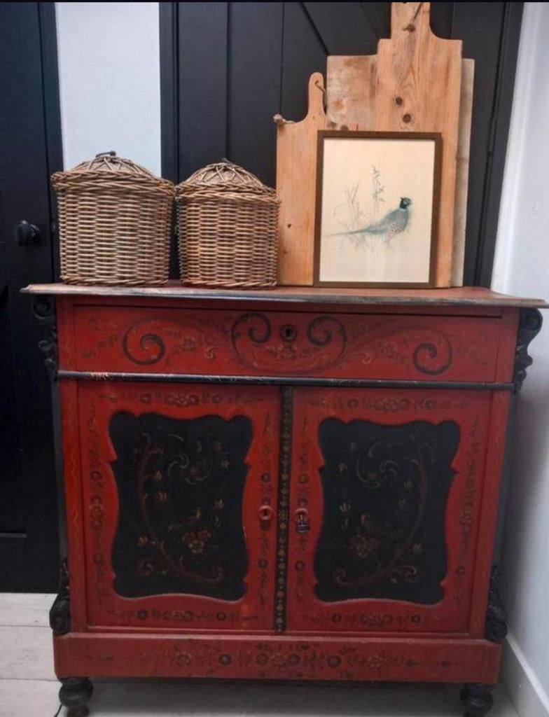 Fraaie authentieke kast antiek, Ophalen