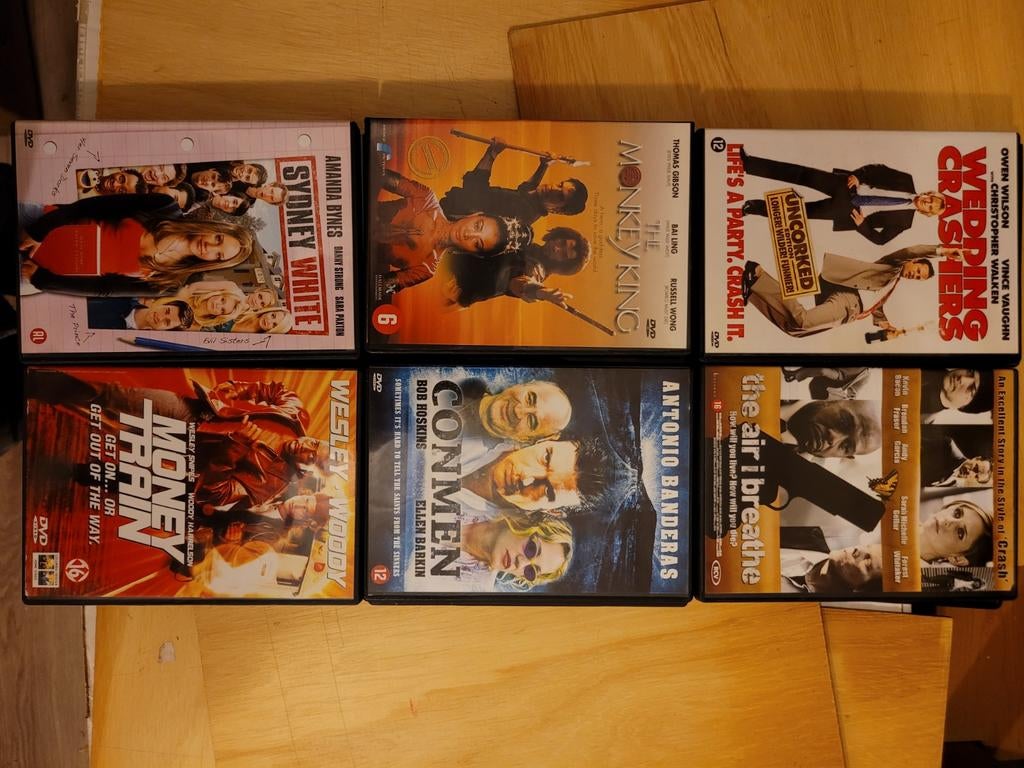 Sydney White, The Monkey King, Wedding Crashe, Vanaf 16 jaar, Ophalen of Verzenden, Gebruikt