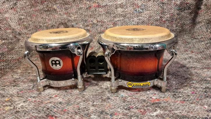 Meinl Bongo set FWB400 drum trommel mini bongo, Muziek en Instrumenten, Percussie, Gebruikt, Trommel, Ophalen of Verzenden