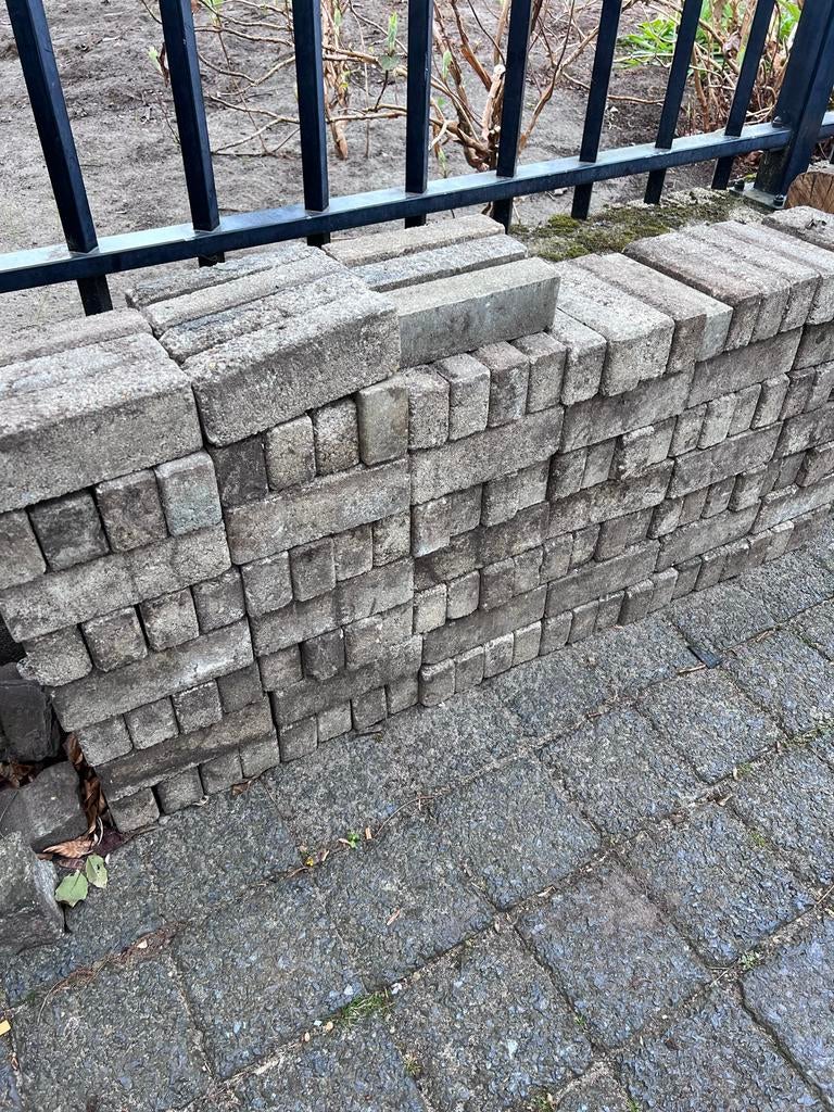 Gratis klinkers 5,5m2, Tuin en Terras, Ophalen, Gebruikt, Klinkers, 10 m² of meer