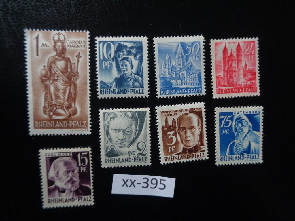 rheinland pfalz - diverse (xx-395), Ophalen of Verzenden, Overige periodes, Gestempeld