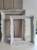 Twee brocante lijsten lijstjes, Ophalen, Hout, Minder dan 50 cm, Minder dan 50 cm