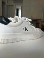 Calvin Klein, Wit, Ophalen of Verzenden, Sneakers of Gympen, Zo goed als nieuw