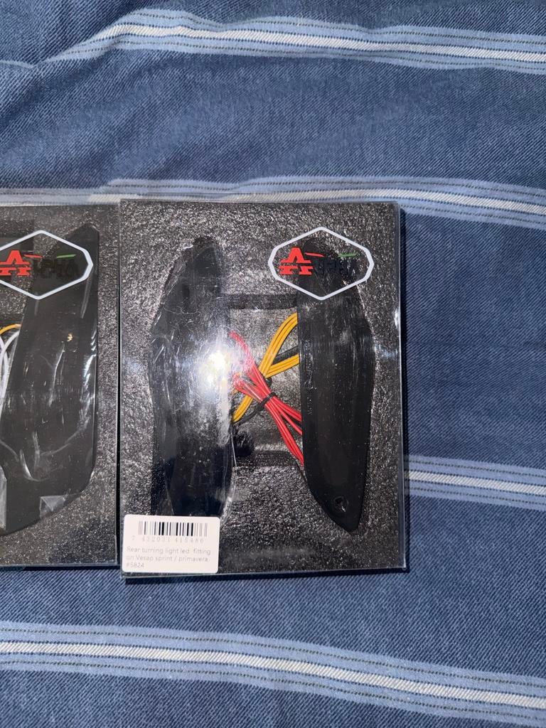 LED Tube Knipperlichten voor & achter Vespa Primavera/Sprint, Ophalen of Verzenden, Nieuw, Overige typen, Vespa