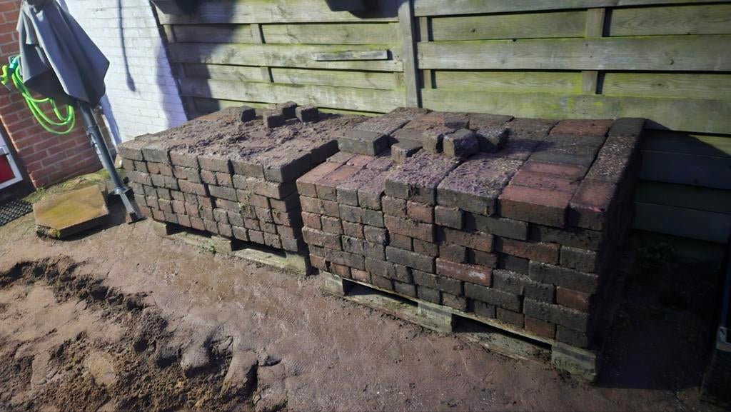 Gebruikte klinkers Gratis ophalen!, Ophalen