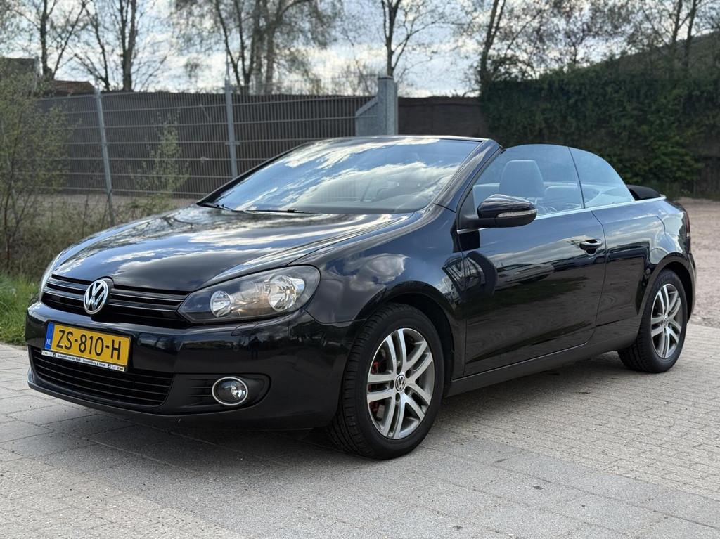 Volkswagen Golf 1.4 TSI Highline CABRIO AIRCO CRUISE PSENSOR, Voorwielaandrijving, Euro 5, Gebruikt, 4 cilinders