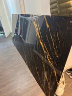 Luxe marmerlook paneel zwart met goud, Nieuw, Ophalen of Verzenden, 200 cm of meer, Minder dan 25 cm