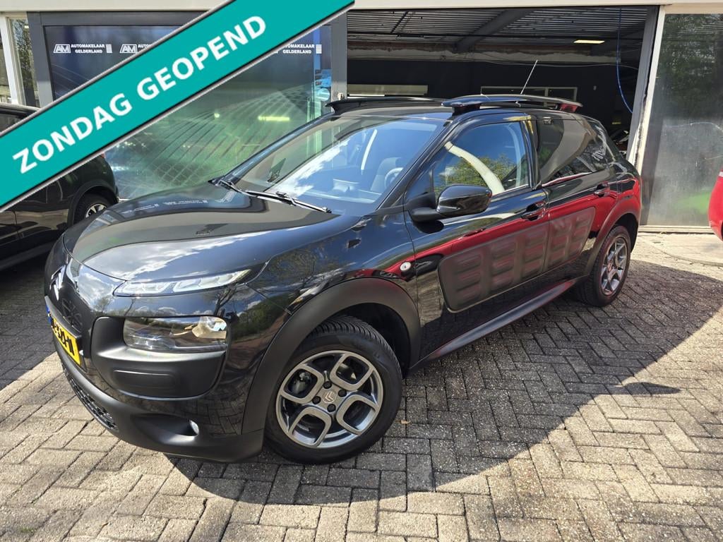 Citroen C4 Cactus 1.2 110PK Shine | 1E EIGENAAR | 12MND GARA, Auto's, Voorwielaandrijving, Stof, Euro 6, 1199 cc