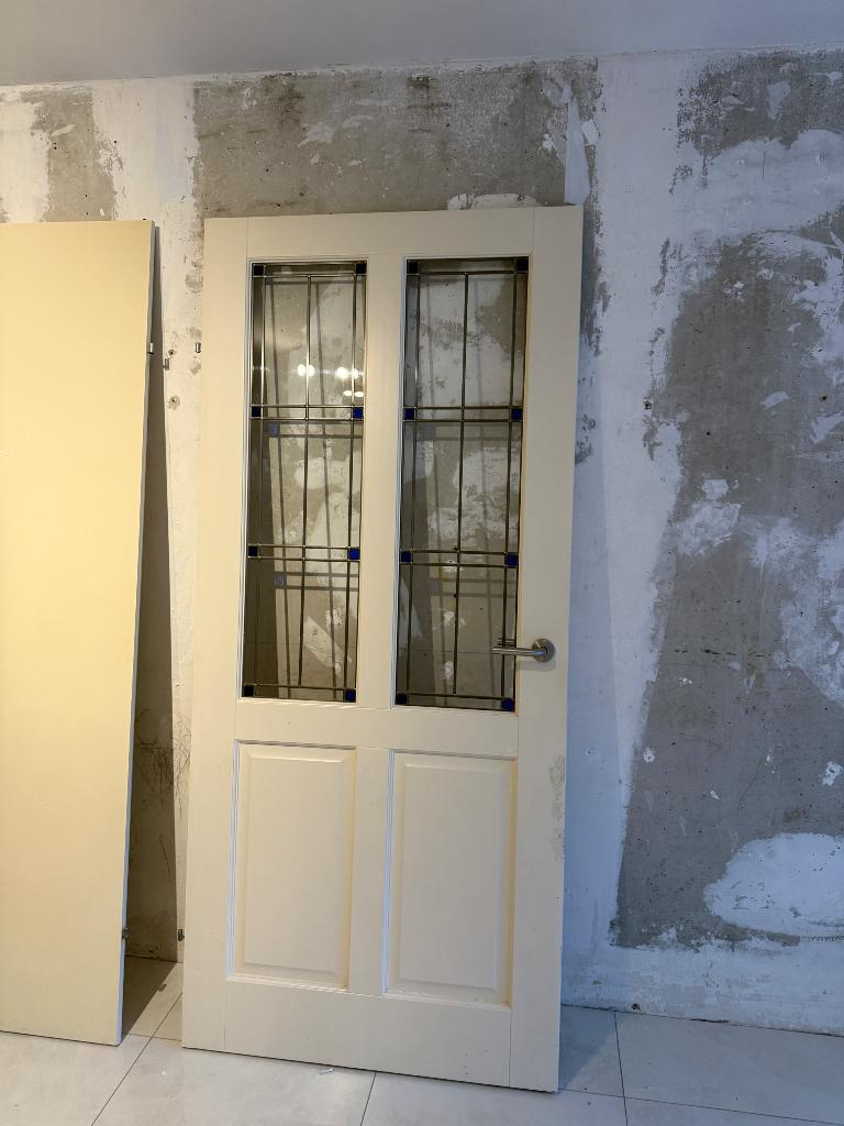 Binnendeur, Ophalen, Gebruikt, 80 tot 100 cm, 215 cm of meer