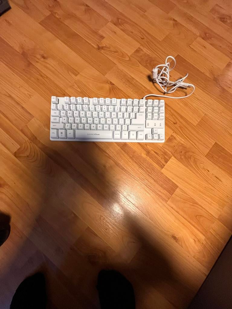 Trust Gaming Toetsenbord - Compact en Bedraad, Ophalen, Gaming toetsenbord, Zo goed als nieuw, Qwerty