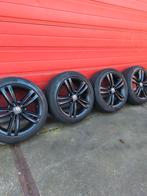 Vw velgen 17 inch winterbanden 5x112 r line Caddy golf gti, Ophalen, Gebruikt, Banden en Velgen, 17 inch