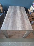 Eetkamertafel 160x90, Ophalen, Gebruikt, Eik/truffel kleur, 50 tot 100 cm