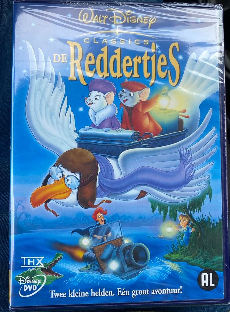 Walt Disney classics dvd de reddertjes, Cd's en Dvd's, Dvd's | Tekenfilms en Animatie, Alle leeftijden, Ophalen of Verzenden, Nieuw in verpakking