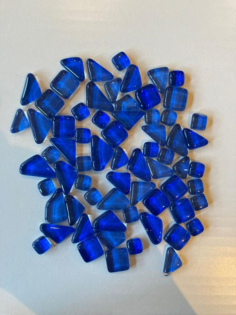 Mozaiek soft glas puzzelmix steentjes per 100 gram, Ophalen of Verzenden, Nieuw