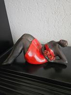 Prachtig Beeld 'Charmante Vrouw' - Bernadette te Wierik, Antiek en Kunst, Ophalen