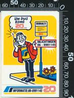 Sticker: Zuidooster - Uw bus komt zo, Verzamelen, Ophalen of Verzenden, Zo goed als nieuw, Bedrijf of Vereniging