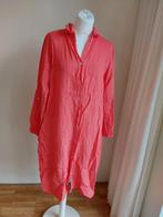 Prachtige lange blouse van Perla Nera maat L, 100% linnen, Perla Vera, Ophalen of Verzenden, Zo goed als nieuw