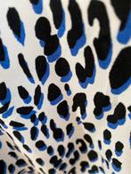 Panterprint Blouse Maat 52- Zwart/Blauw/Wit, Kleding | Dames, Blouses en Tunieken, Ophalen of Verzenden, Zo goed als nieuw, Maat 46/48 (XL) of groter