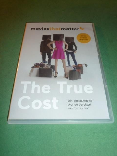The true cost Kledingindustrie en milieu dvd, Alle leeftijden, Ophalen of Verzenden, Zo goed als nieuw, Overige typen