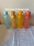 Tupperware Eco Fles 500 ml - Nieuw, Huis en Inrichting, Keuken | Tupperware, Ophalen of Verzenden, Nieuw, Blauw, Beker of Kan