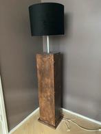 Steigerhout vloerlamp, Ophalen, Gebruikt, Hout, 150 tot 200 cm