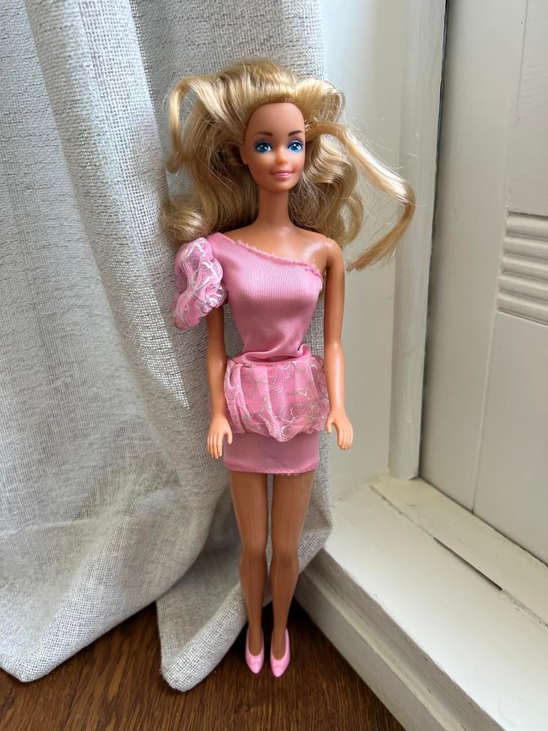 Barbie Party Pink 1989 compleet, Ophalen of Verzenden, Zo goed als nieuw, Barbie