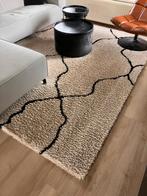 Varamin Vloerkleed Crème/Zwart 35 mm 240x290 cm, Huis en Inrichting, Stoffering | Tapijten en Kleden, Ophalen, Gebruikt, Crème