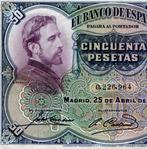 Spanje Collectie Bankbiljetten, Postzegels en Munten, Bankbiljetten | Europa | Niet-Eurobiljetten, Ophalen of Verzenden, Overige landen