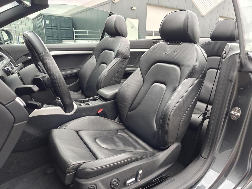 Audi A5 Cabriolet|NL Auto|S-Line|20inch|Leder|Stoelverwarmin, Euro 5, Gebruikt, 4 cilinders, Cabriolet