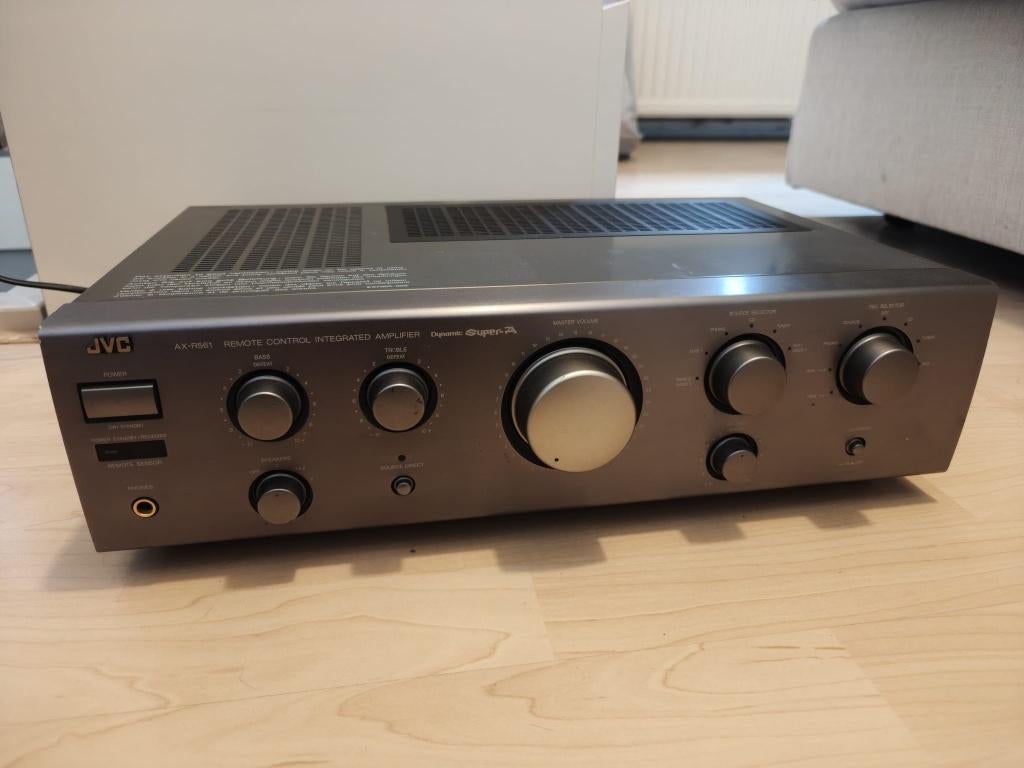 JVC AX-R561 versterker, Audio, Tv en Foto, Versterkers en Receivers, Ophalen of Verzenden, Gebruikt, JVC