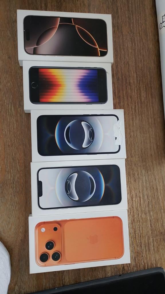 Lege doosjes  voor de verzameling, Ophalen, 128 GB