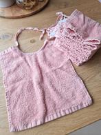 Zes katoenen slabbetjes, Ophalen of Verzenden, Gebruikt