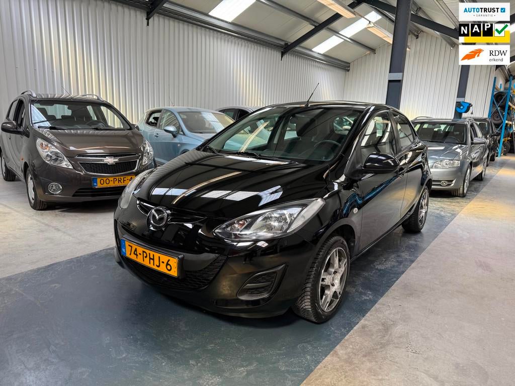 Mazda 2 1.3 Cool 5 DEURS/AIRCO/NAP/APK, Auto's, Mazda, Euro 5, Gebruikt, 31 €/maand, 4 cilinders
