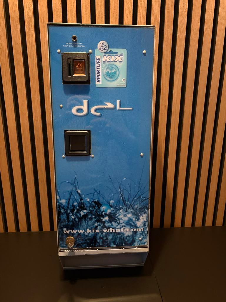 Sportlife Kauwgom Automaat - Muurmodel, Verzamelen, Automaten | Overige, Zo goed als nieuw, Verzenden