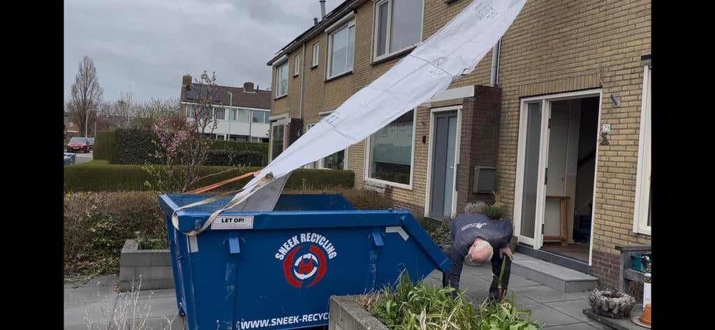 Stortslurf, Ophalen, 4 tot 6 meter, Zo goed als nieuw, 40 tot 60 mm