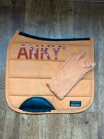 ANKY SETJE ORANJE, maat FULL + maat S, Dieren en Toebehoren, Paarden en Pony's | Dekens en Dekjes, Ophalen of Verzenden, Zo goed als nieuw