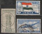 India Michel nr. 183-185 Gebruikt, Verzenden, Gestempeld, Zuid-Azië