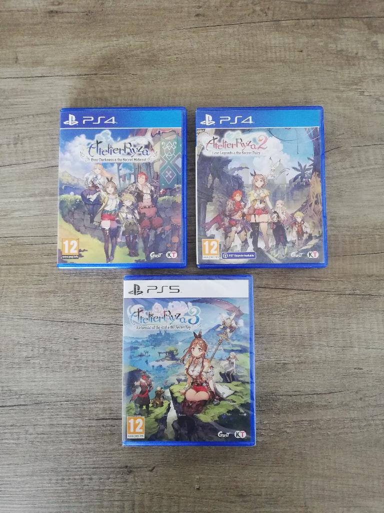 Atelier Ryza Trilogy - Playstation 4 & 5, Spelcomputers en Games, Games | Sony PlayStation 4, Zo goed als nieuw, Avontuur en Actie