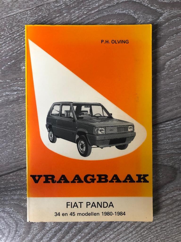 Vraagbaak Fiat Panda 34 & 45 modellen 1980-1984, Ophalen of Verzenden