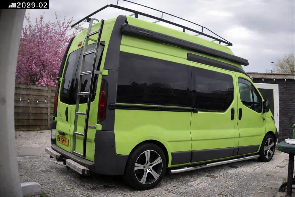 Imperiaal met trapje voor Opel Vivaro / Renault Trafic L2, Auto-onderdelen, Carrosserie en Plaatwerk, Ophalen, Voor, Renault, Deur