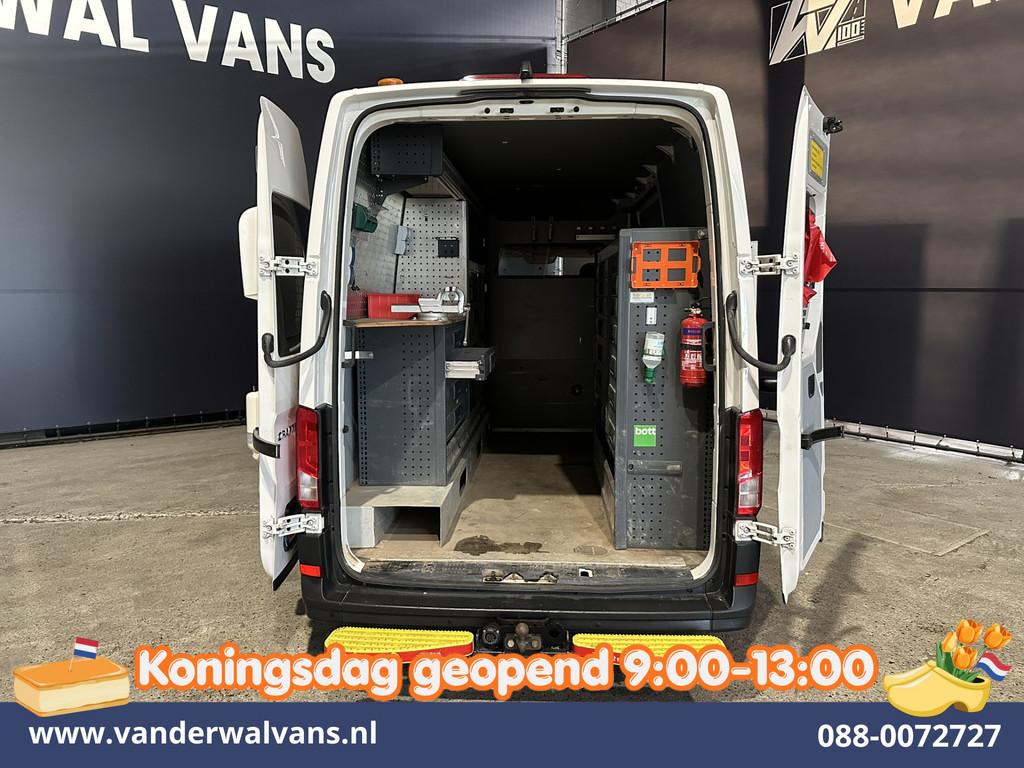 Volkswagen Crafter 2.0 TDI 141pk L3H3 L2H2 Inrichting Euro6, 13 km/l, Gebruikt, 4 cilinders, Volkswagen
