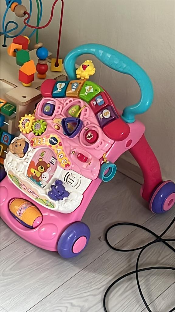 Loopauto vtech met geluid, Ophalen of Verzenden