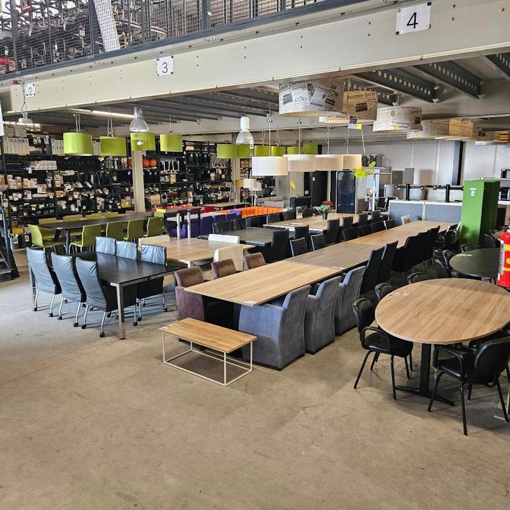 Diverse kantoor kantine eettafels NIEUW werkblad of gebruikt, Huis en Inrichting, Tafels | Eettafels, Gebruikt, 50 tot 100 cm