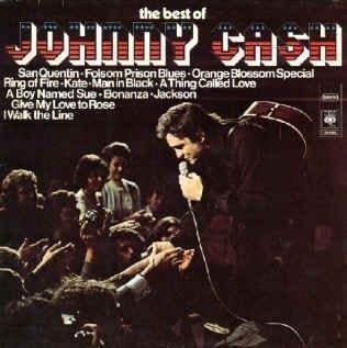 LP - Johnny Cash - The best of, Ophalen of Verzenden, Zo goed als nieuw, 12 inch