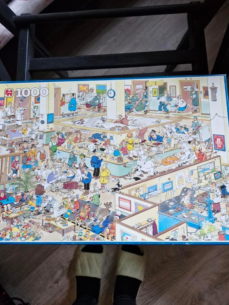 Jan van Haasteren puzzels., Hobby en Vrije tijd, Denksport en Puzzels, Ophalen, 500 t/m 1500 stukjes, Zo goed als nieuw, Legpuzzel