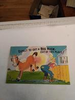 EXPECT TO GET BIG KICK-  OUT OF THIS PLACE!, Ophalen of Verzenden, 1980 tot heden, Overige thema's