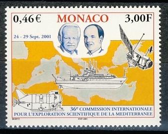 Monaco 2569 2001 postfris, Ophalen of Verzenden, Postfris